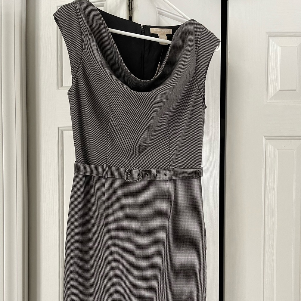 NWT Banana Republic gingham dress 6P